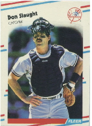 1988 Fleer Update Baseball Cards       051      Don Slaught